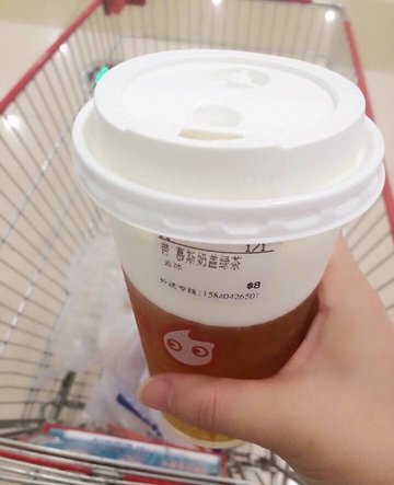 慕斯奶盖绿茶