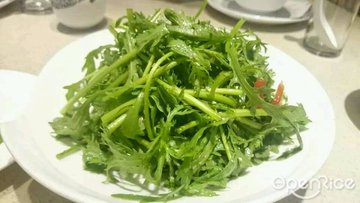 凉拌芝麻菜