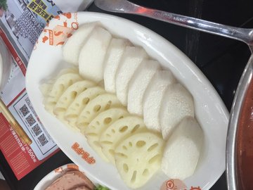 莲藕山药双拼