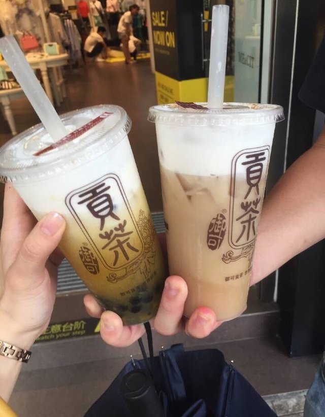 珍珠奶盖乌龙