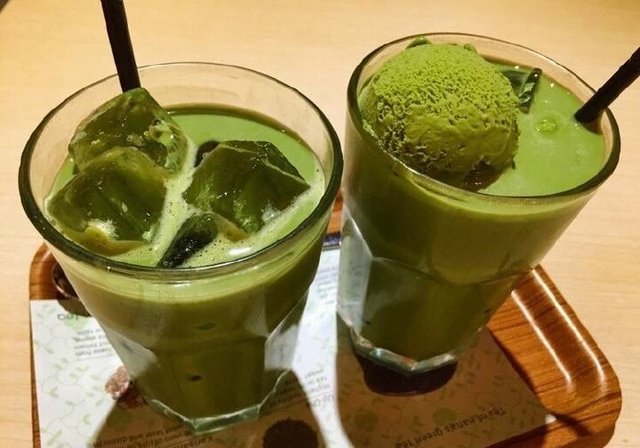 抹茶拿铁