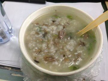 香菇牛肉粥