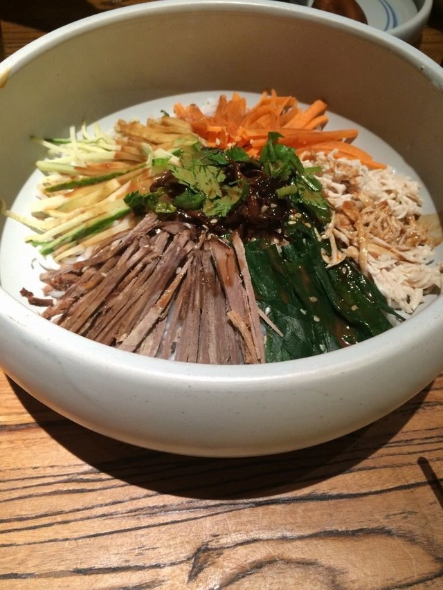 鸡丝凉米线