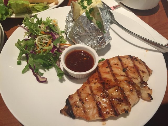 bbq烤鸡排