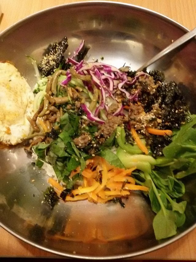 牛肉拌饭