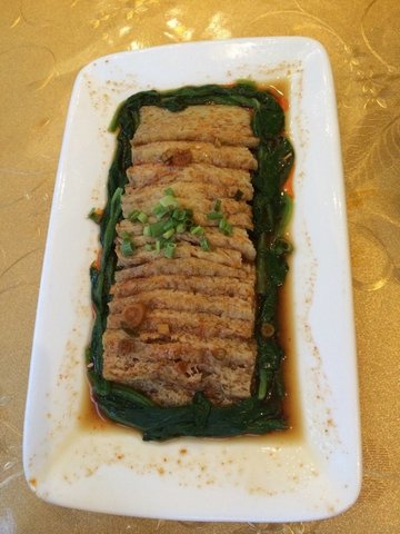 菠菜面筋