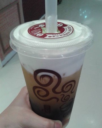 奶盖珍珠乌龙茶