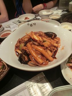 海鲜炒年糕