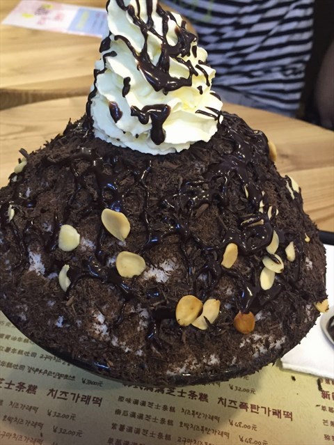 巧克力雪冰 - 人民广场的雪爱花)