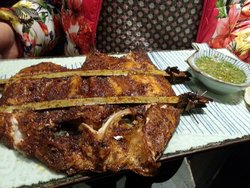 香茅草烤罗非鱼