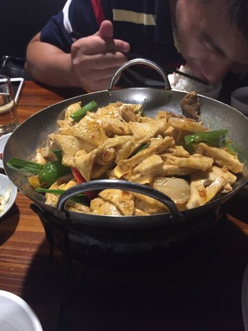 干锅千叶豆腐