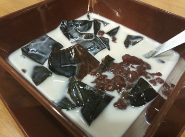 红豆龟苓膏
