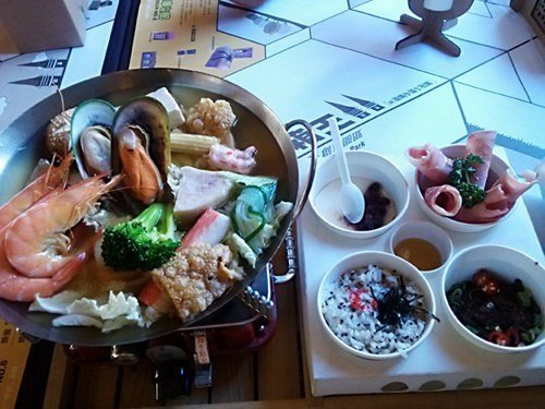 海鲜火锅