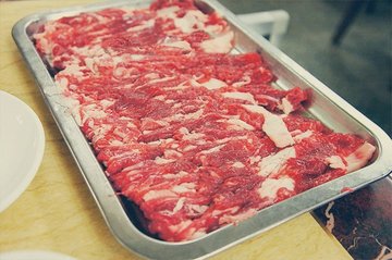 热气羊肉