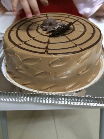 黑巧克力蛋糕
