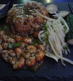 龙虾盖浇饭