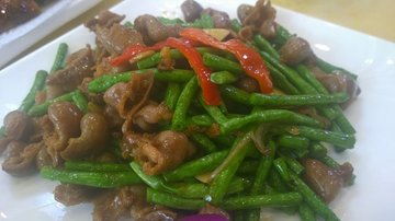 鱼扣炒豆角