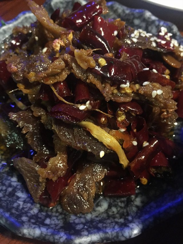 椒麻牛肉