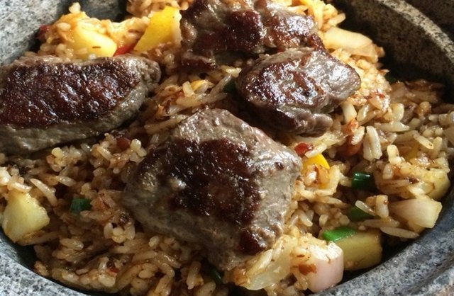 牛肉拌饭