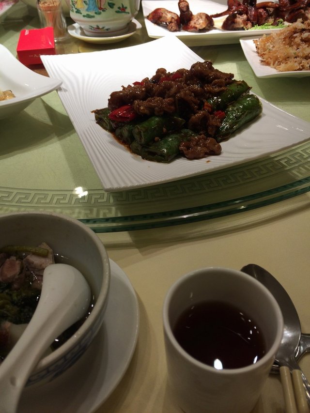 虎皮尖椒炒肥牛