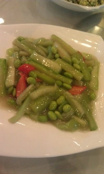 丝瓜毛豆