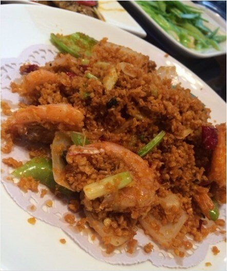 避风塘炒虾