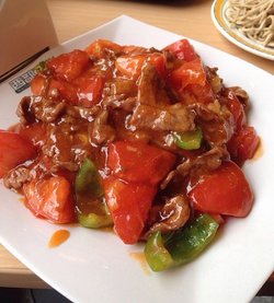 鲜茄牛柳饭