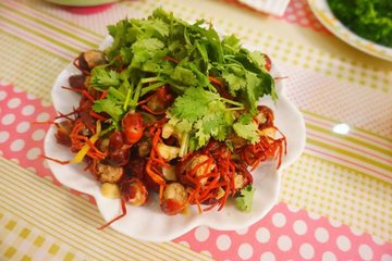 炒龙虾球