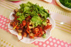 炒龙虾球