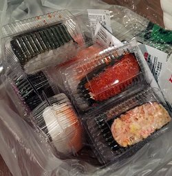 红蟹籽寿司