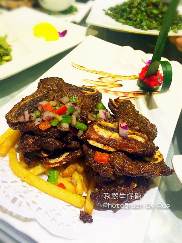 孜然牛仔骨