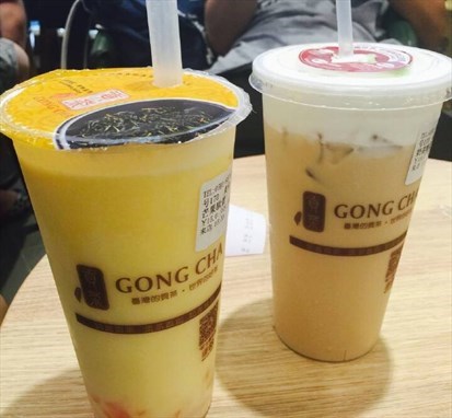 喝多了贡茶家的奶茶偶尔换个口味的饮料喝喝也是蛮享受的,喜欢芒果