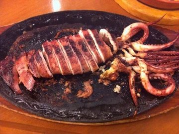 烤鱿鱼