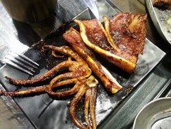 烤鱿鱼