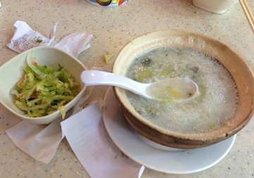 滑蛋牛肉粥