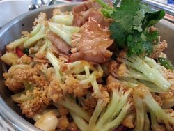 干锅有机花菜