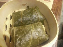 荷叶鸡米饭