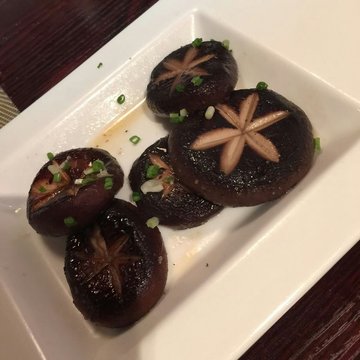 铁板扒香菇