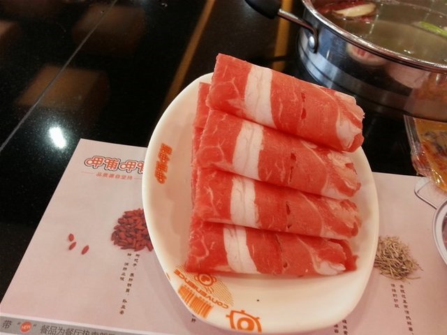 小份羊肉片