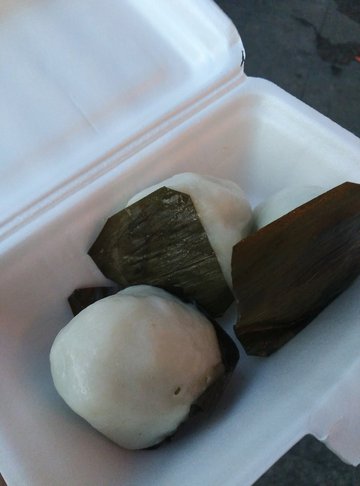 荠菜糯米团