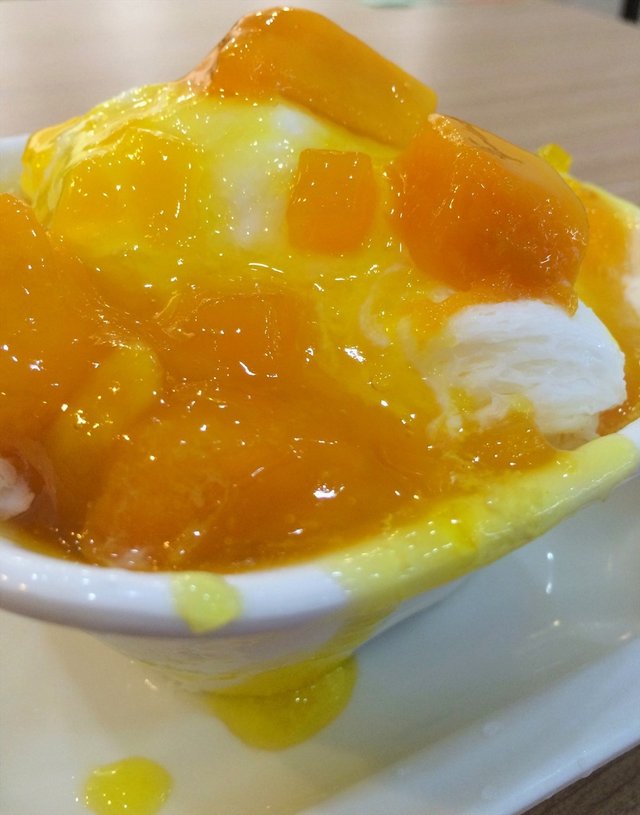 芒果牛奶冰