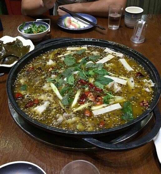 激情椒麻味的山峡生态鱼