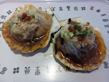 烤扇贝