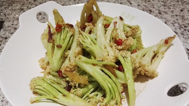 XO酱爆有机花菜