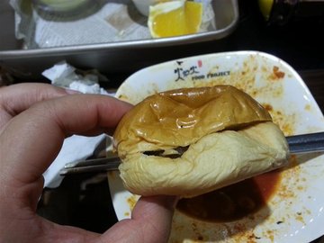 side盘里面的小面包