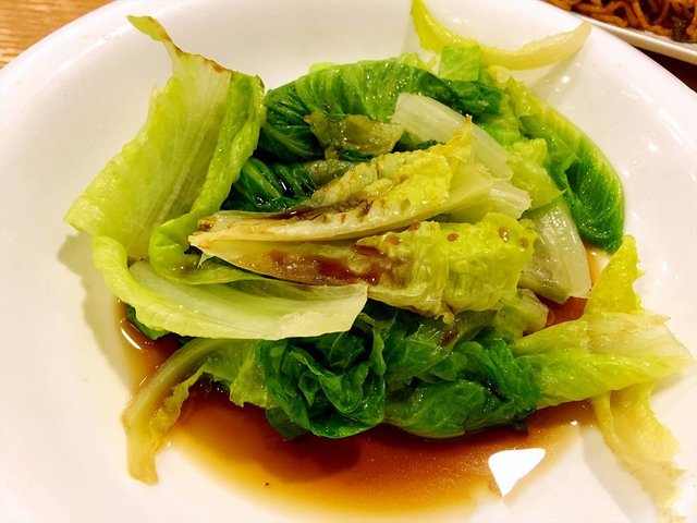 炝炒圆生菜