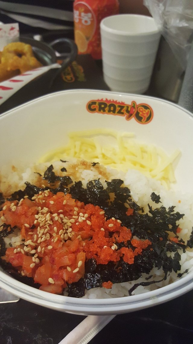芝士鱼籽炒饭