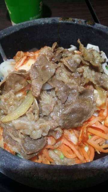 肥牛拌饭