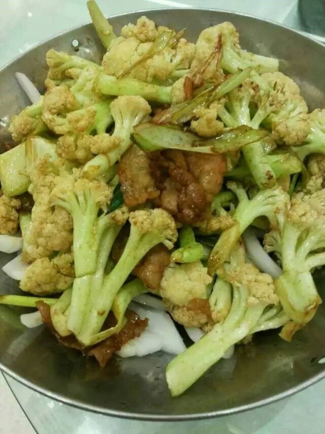 干锅花菜