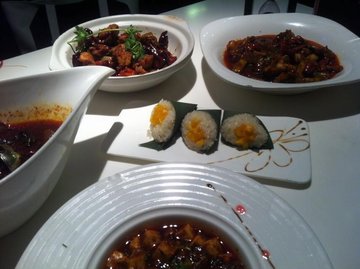 中间那个芒果饭特别好吃